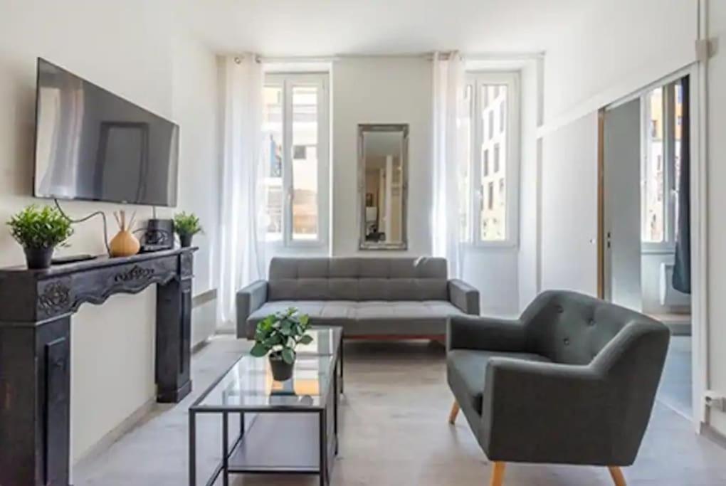 T2 Appartement Lumineux A La Joliette Marselha Exterior foto